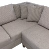 Corner Sofa-Bed Loft - Light Brown Light Brown