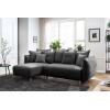 Corner Sofa-Bed Puffy - Anthracite Anthracite