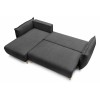 Corner Sofa-Bed Puffy - Anthracite Anthracite