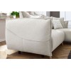 Corner Sofa-Bed Puffy - Cream Cream