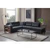 Corner Sofa-Bed Tloft Left - Anthracite Anthracite