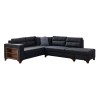 Corner Sofa-Bed Tloft Left - Anthracite Anthracite