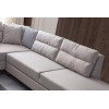 Corner Sofa-Bed Tloft Left - Cream Cream