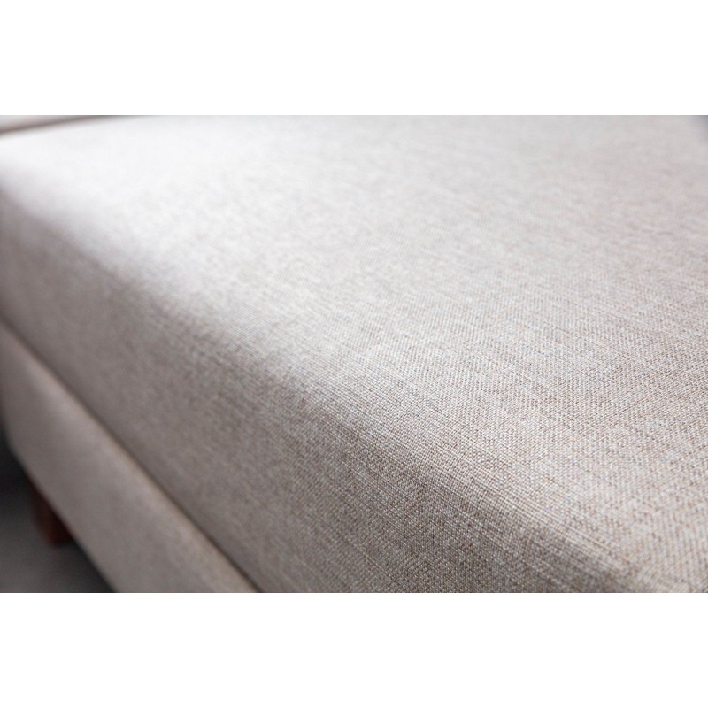 Corner Sofa-Bed Tloft Left - Cream Cream