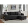 Corner Sofa-Bed Tloft Mini - Anthracite Anthracite
