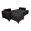 Corner Sofa-Bed Tloft Mini - Anthracite Anthracite