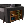 Corner Sofa-Bed Tloft Mini - Anthracite Anthracite
