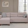 Corner Sofa-Bed Tloft Mini - Cream Cream