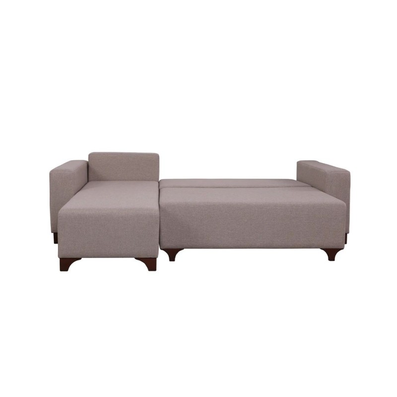 Corner Sofa-Bed Tloft Mini - Cream Cream