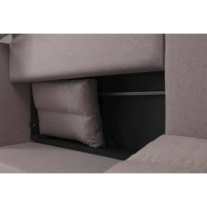 Corner Sofa-Bed Tloft Mini - Cream Cream