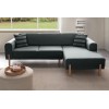 Corner Sofa-Bed Mocha Relax Right - Anthracite Anthracite