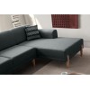 Corner Sofa-Bed Mocha Relax Right - Anthracite Anthracite