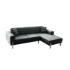 Corner Sofa-Bed Mocha Relax Right - Anthracite Anthracite