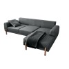 Corner Sofa-Bed Mocha Relax Right - Anthracite Anthracite