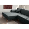 Corner Sofa-Bed Mocha Relax Left - Anthracite Anthracite