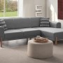 Corner Sofa-Bed Mocha Relax Right - Grey Grey