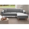 Corner Sofa-Bed Mocha Relax Right - Grey Grey