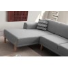 Corner Sofa-Bed Mocha Relax Left - Grey Grey