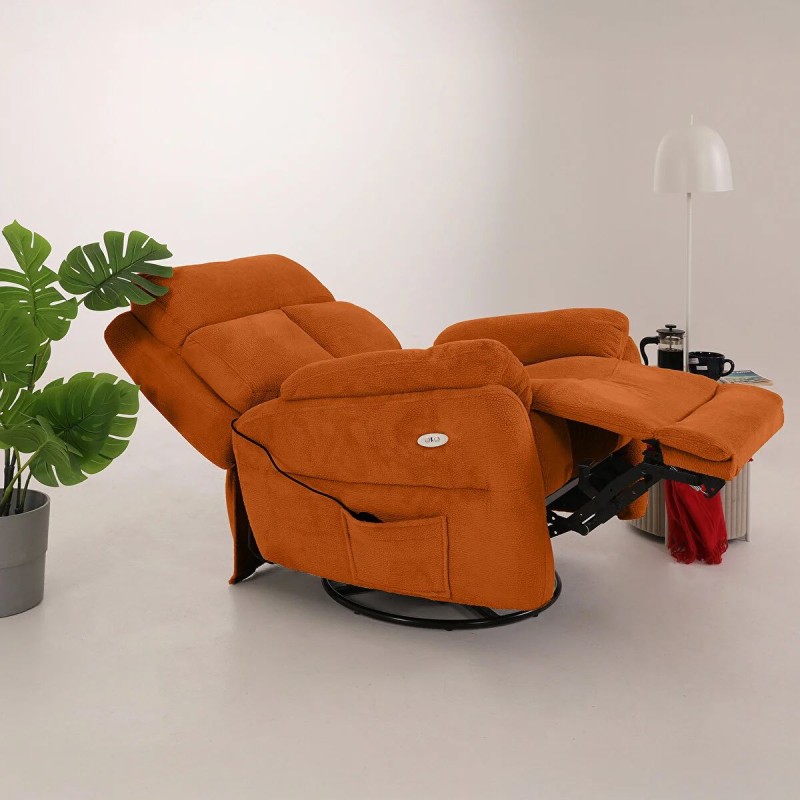 Recliner Comfera Electric - Tile Red Tile Red