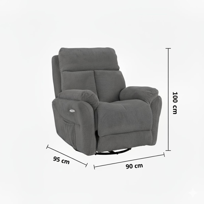 Recliner Comfera Electric - Cream Cream