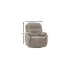 Recliner Comfort Electric - Cream Cream