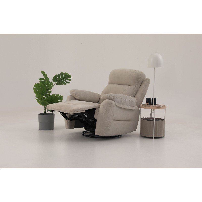 Recliner Comfort Electric - Cream Cream