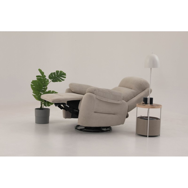 Recliner Comfort Electric - Cream Cream