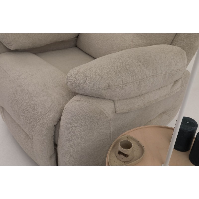 Recliner Comfort Electric - Cream Cream