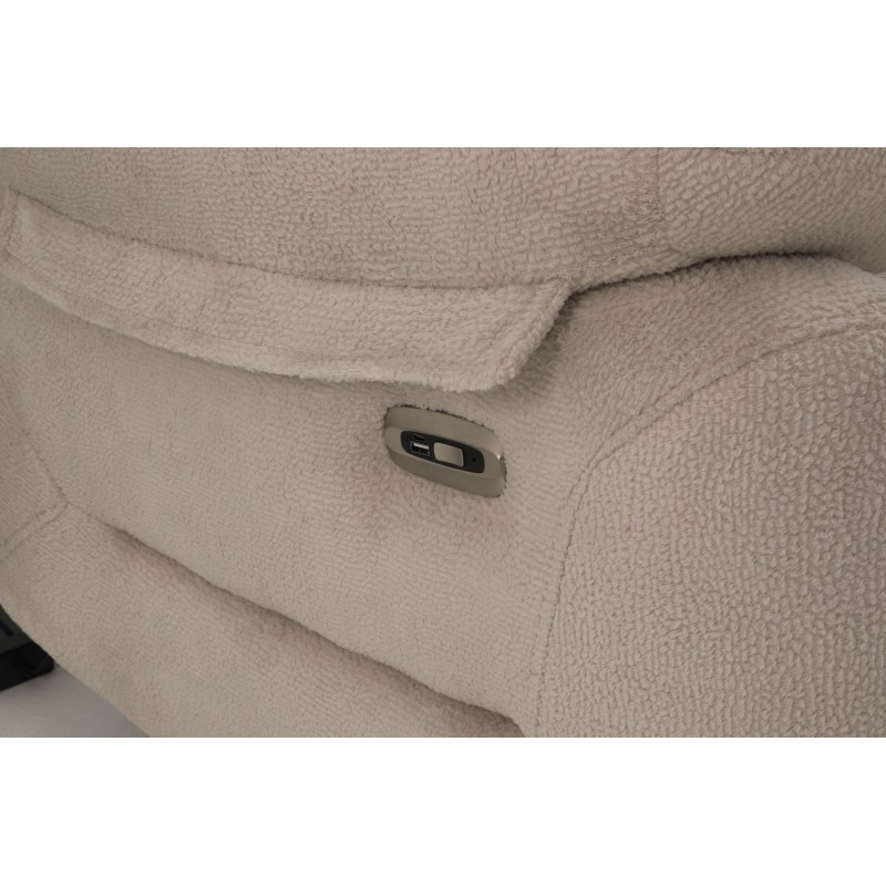 Recliner Comfort Electric - Cream Cream