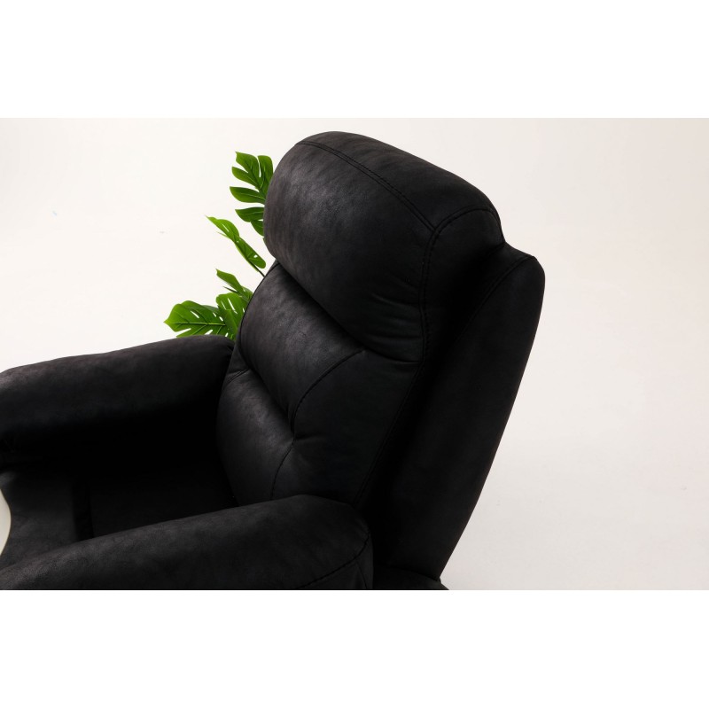 Recliner Comfort Electric - Black Black