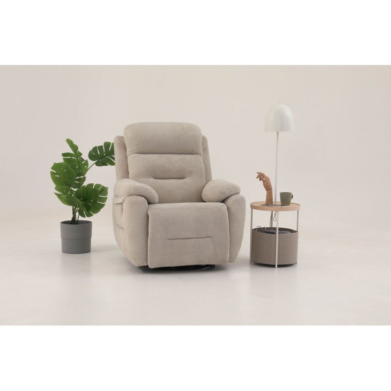Recliner Comfort Manuel - Cream Cream