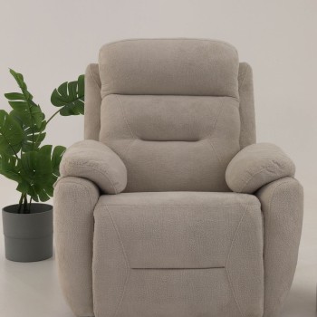Recliner Comfort Manuel - Cream Cream