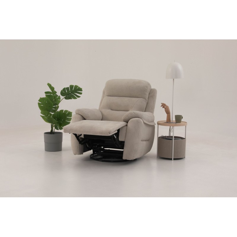 Recliner Comfort Manuel - Cream Cream