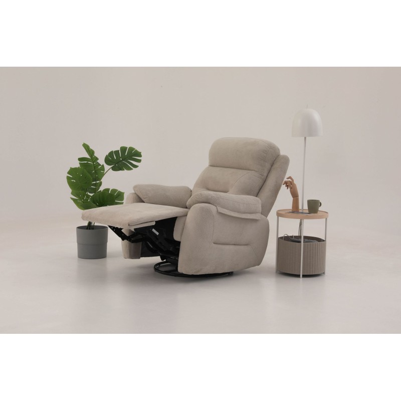Recliner Comfort Manuel - Cream Cream