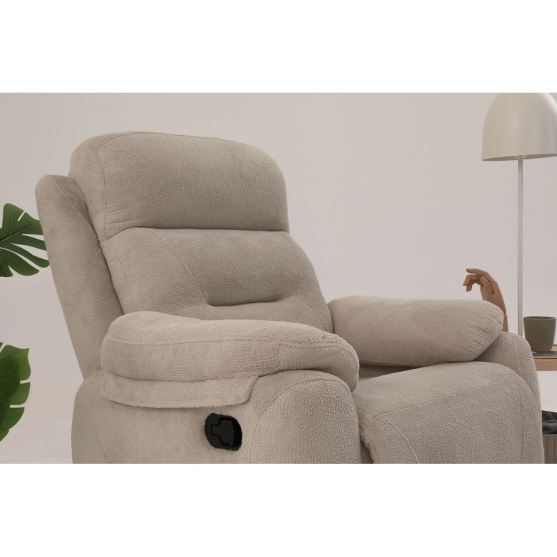 Recliner Comfort Manuel - Cream Cream