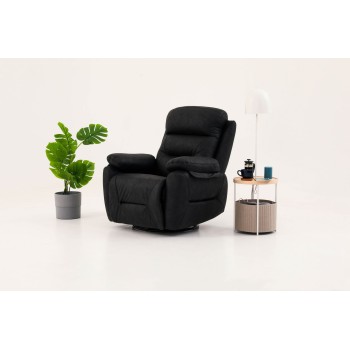 Recliner Comfort Manuel - Black Black