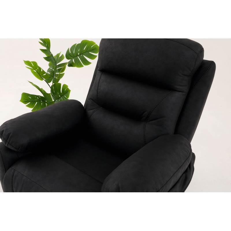 Recliner Comfort Manuel - Black Black