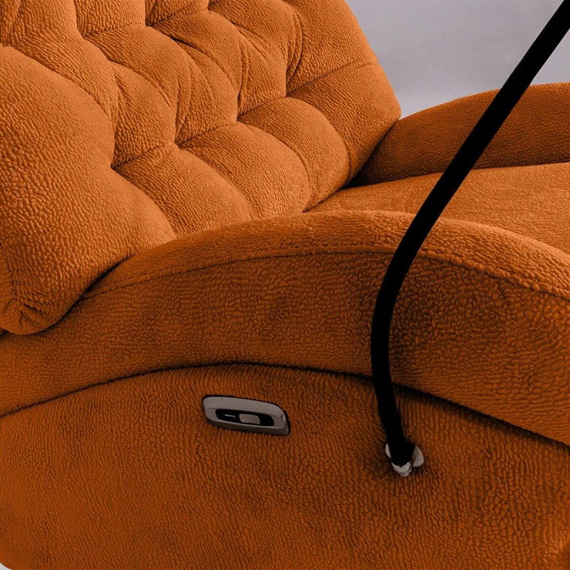 Recliner Dream Electric - Tile Red Tile Red