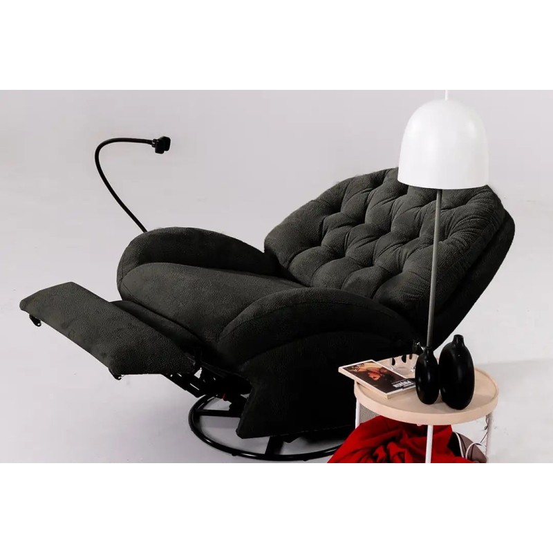 Recliner Dream Electric - Black Black