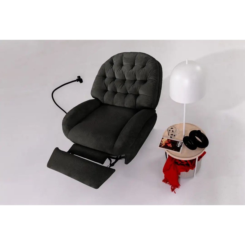 Recliner Dream Electric - Black Black