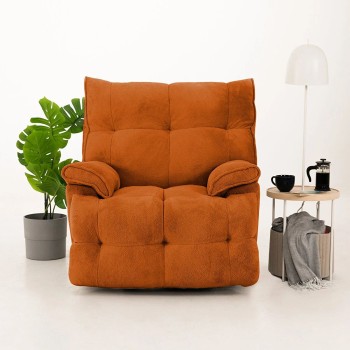 Recliner Soft Electric - Tile Red Tile Red