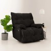 Recliner Soft Electric - Black Black