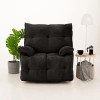 Recliner Soft Electric - Black Black