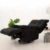 Recliner Soft Electric - Black Black