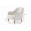 Wing Chair Aries - White White