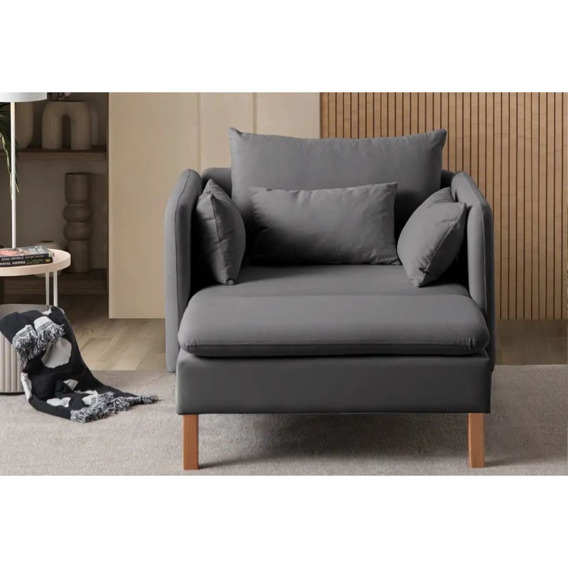 Wing Chair Flexy - Anthracite Anthracite