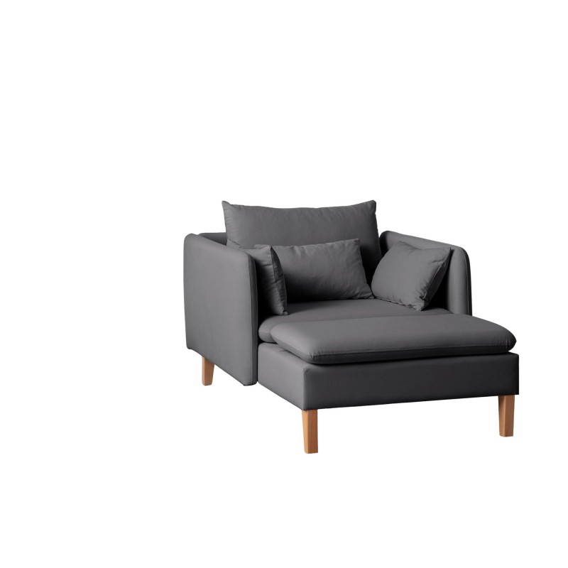 Wing Chair Flexy - Anthracite Anthracite