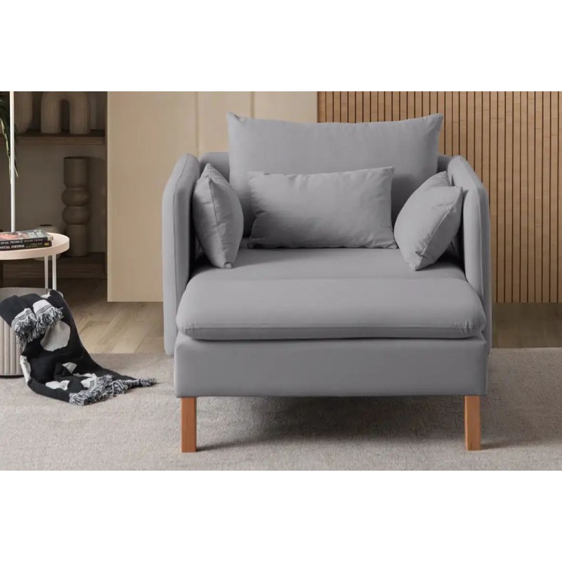 Wing Chair Flexy - Grey Grey