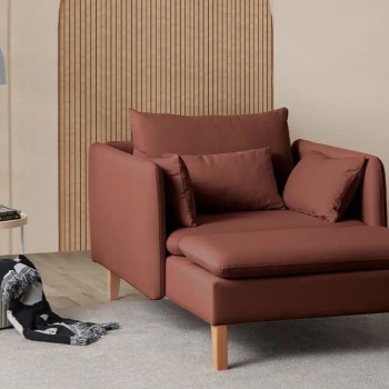 Wing Chair Flexy - Tile Red Tile Red