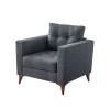 Wing Chair Kraft - Anthracite Anthracite